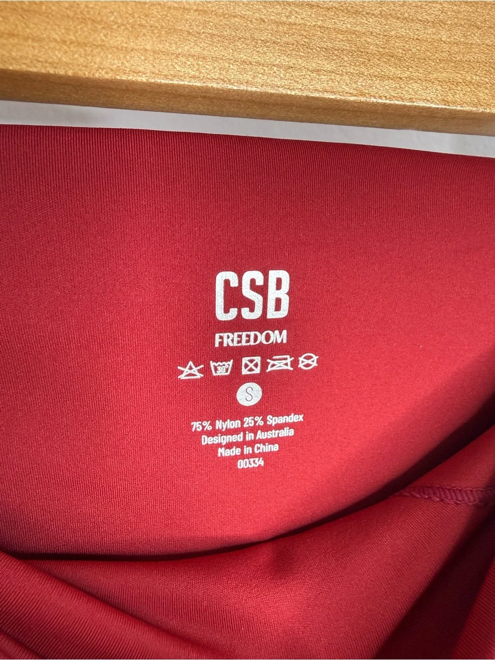 CSB Freedom Cherry Red Leggings - Picture 5 of 7
